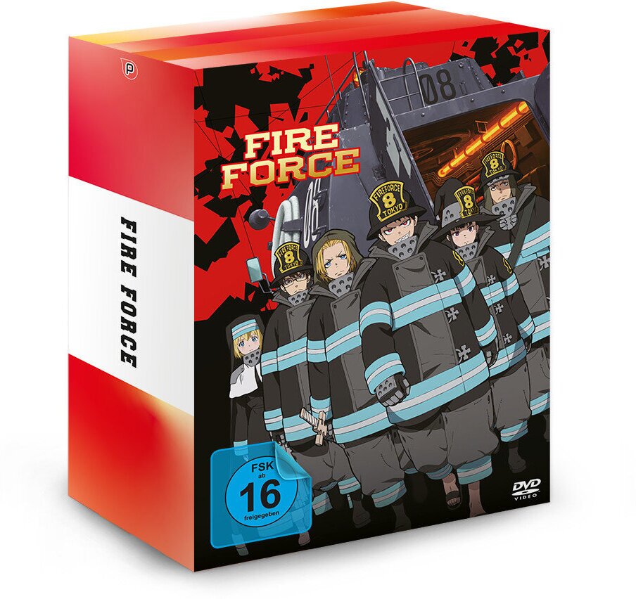 Fire Force - Staffel 1 Gesamtausgabe, 8 DVDs