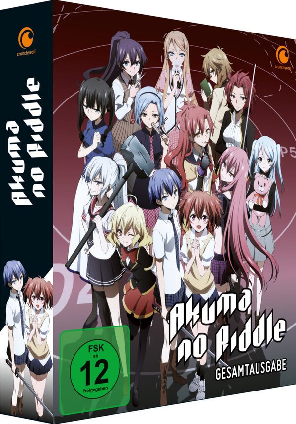 Akuma no Riddle Complete edition, New Edition, 4 DVDs