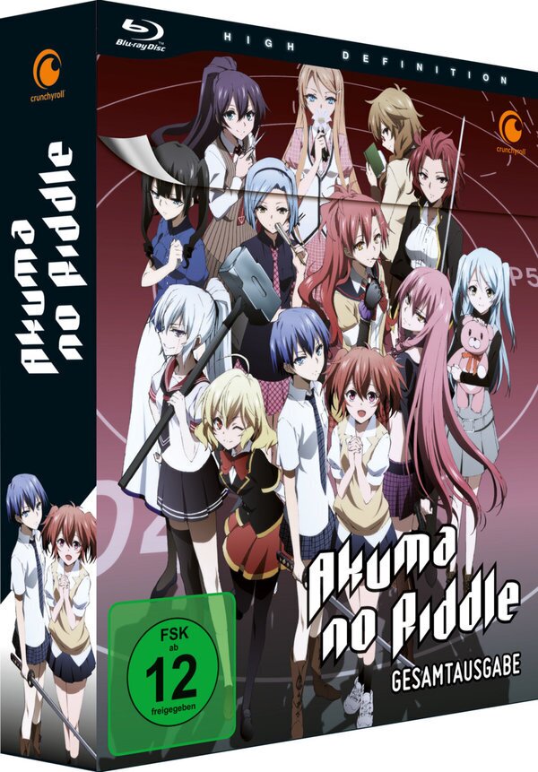 Akuma no Riddle Complete edition, New Edition, 4 Blu-rays