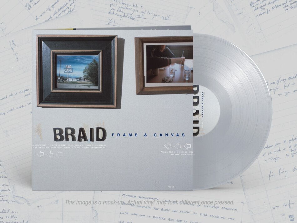 Braid - Frame & Canvas 2023 Reissue, Polyvinyl Records, 25th Anniversary Edition, LP