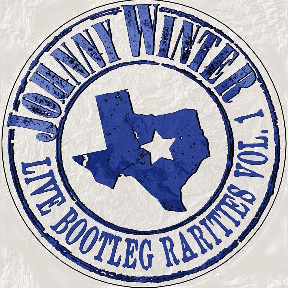 Johnny Winter - Live Bootleg Rarities Volume One Limited Edition, White Vinyl, LP