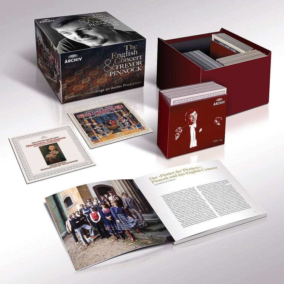 Trevor Pinnock & The English Concert - Complete Recordings On Archiv Produktion 99 CD + DVD