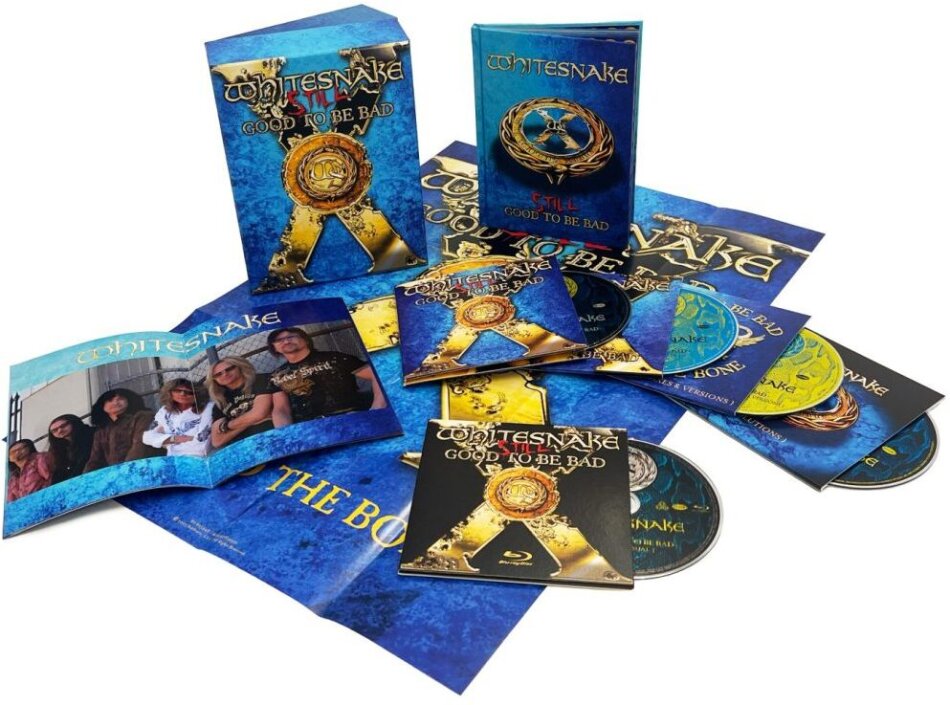 Whitesnake - Still... Good To Be Bad 2023 Reissue, Warner Music, Hardcover Book, 4 CD + Blu-ray