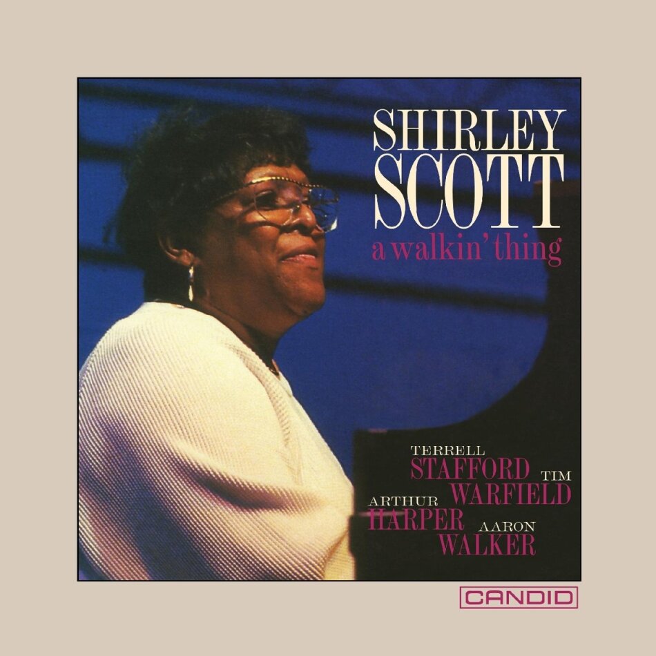 Shirley Scott - A Walking Thing! 2023 Reissue, Candid Records