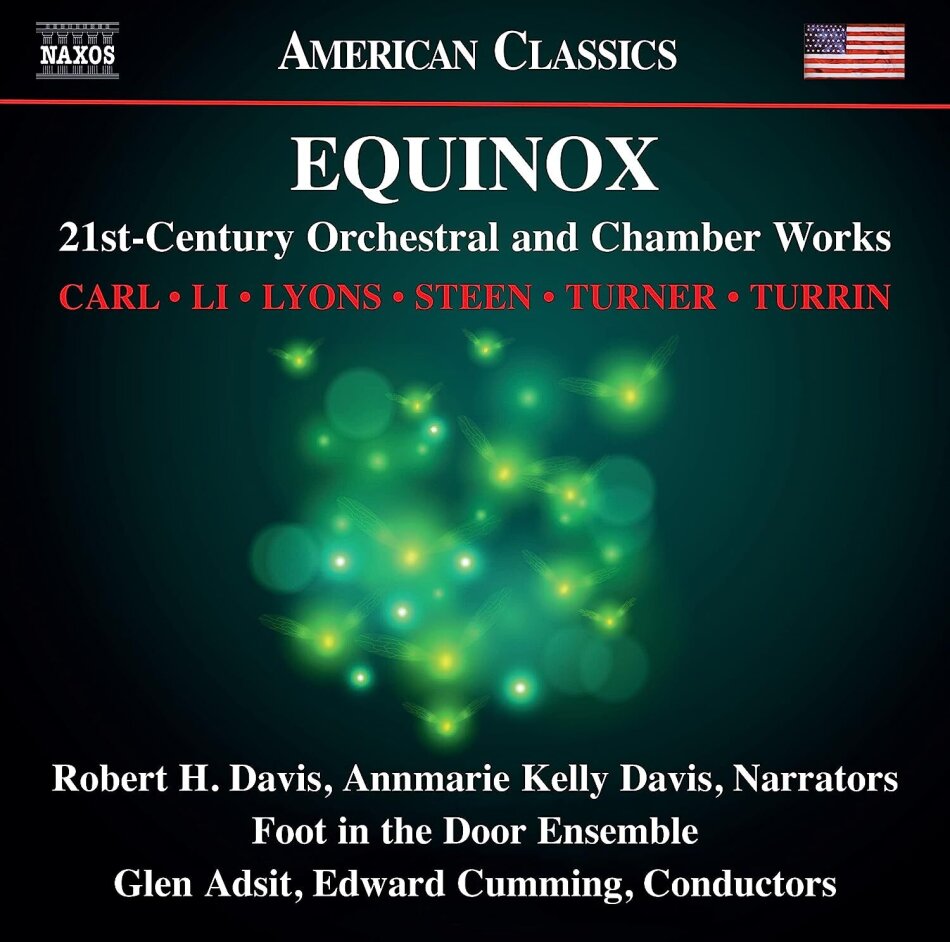 Glen Adsit, Edward Cumming, Robert H. Davis, Annmarie Kelly Davis & Foot In The Door Ensemble - Equinox - 21St Century Orchestral & Chamber Works