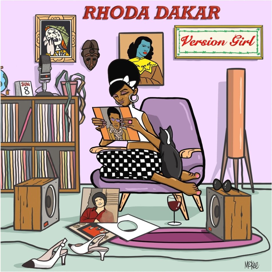 Rhoda Dakar - Version Girl Galaxy Purple Vinyl, LP