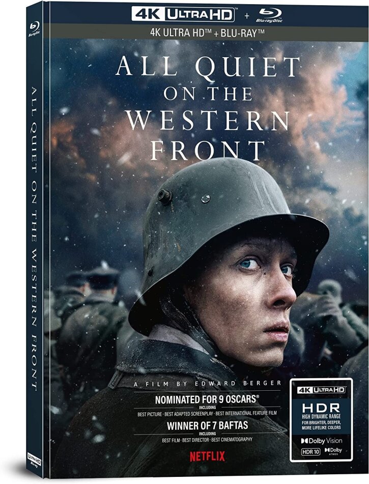 All Quiet on the Western Front (2022) Limited Collector's Edition, Mediabook, 4K Ultra HD + Blu-ray