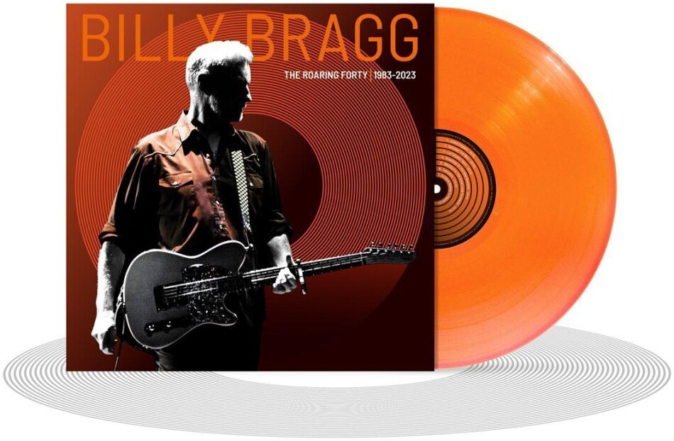 Billy Bragg - Roaring Forty - 1983-2023 Orange Vinyl, LP
