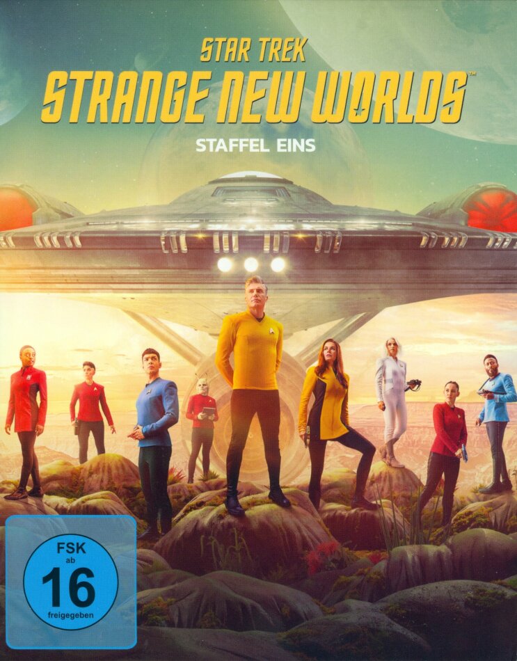 Star Trek: Strange New Worlds - Staffel 1 4 Blu-rays