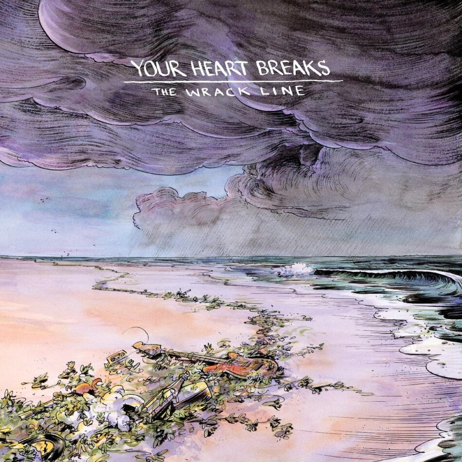 Your Heart Breaks - The Wrack Line Purple/Teal Vinyl, 2 LPs