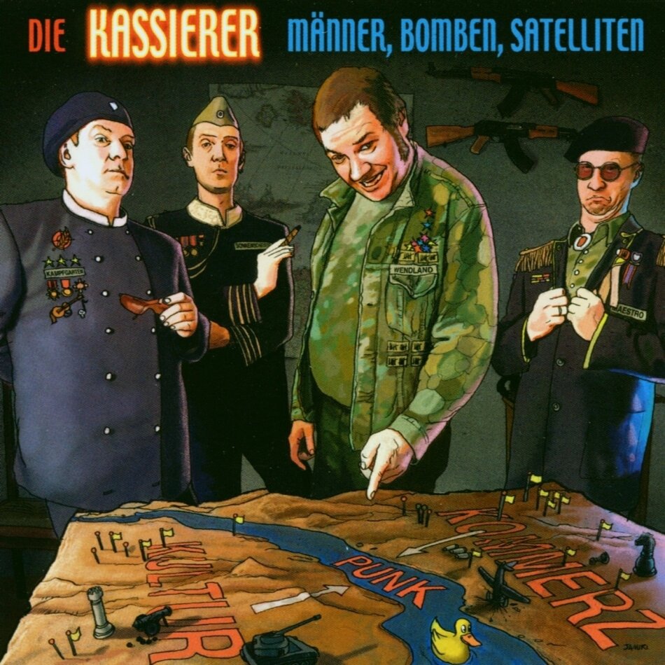 Die Kassierer - Männer,Bomben,Satelliten LP