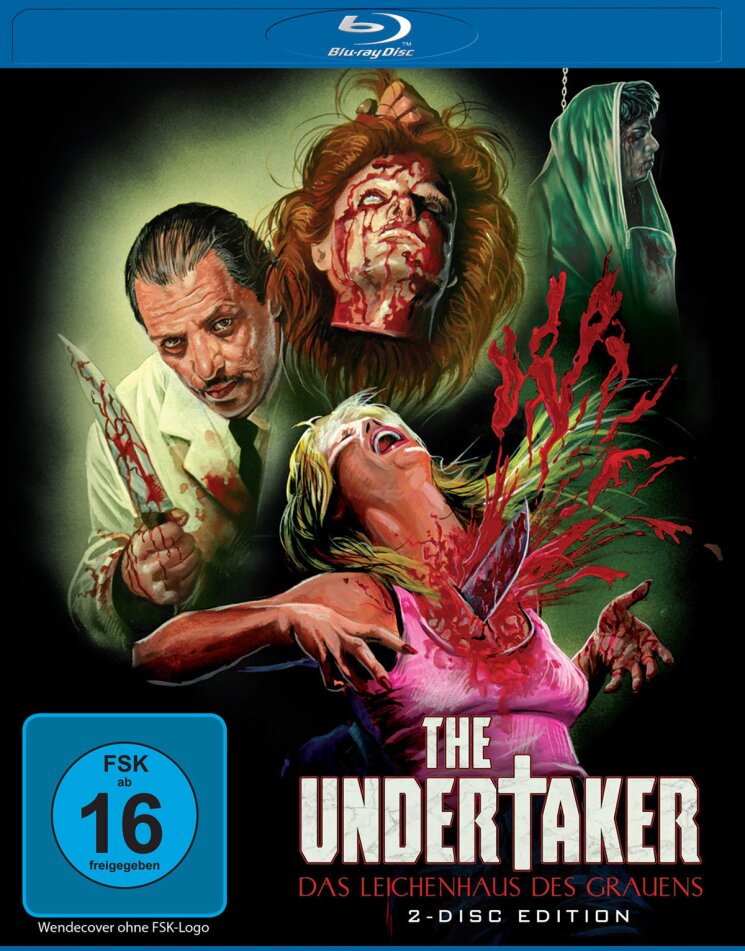 The Undertaker - Das Leichenhaus des Grauens (1988) Cover A, 2 Blu-rays