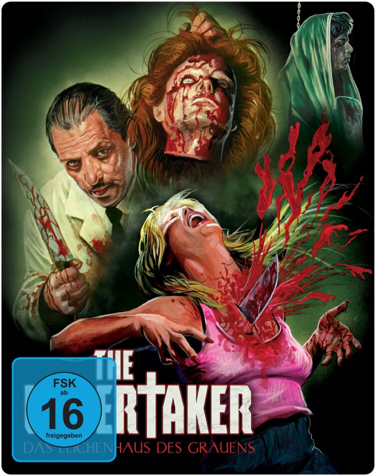 The Undertaker - Das Leichenhaus des Grauens (1988) FuturePak, Limited Edition, 2 Blu-rays + 2 DVDs