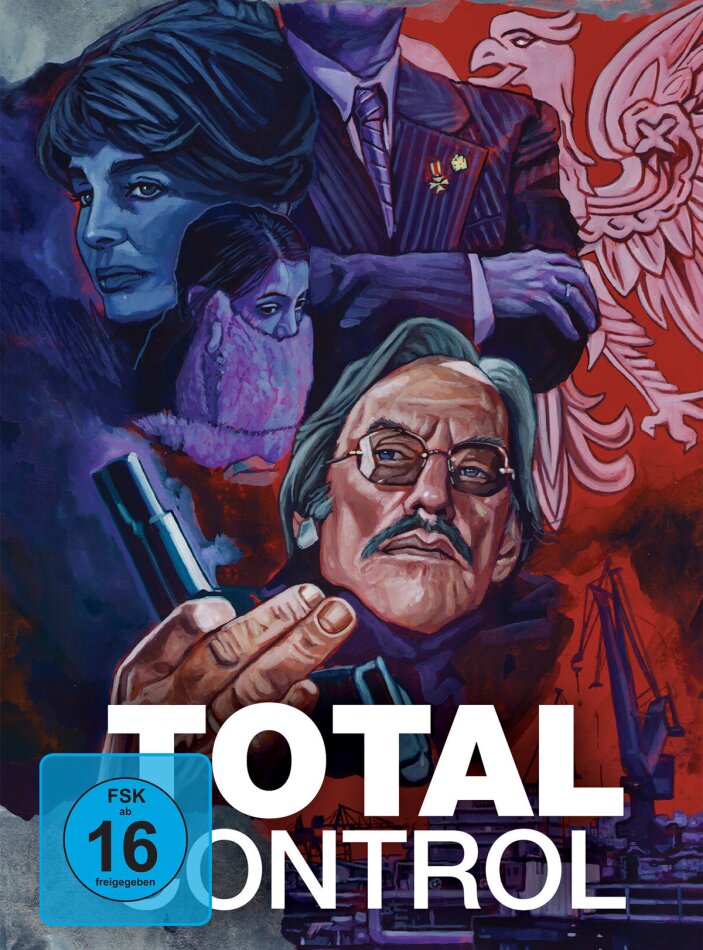 Total Control (1990) Cover A, Limited Edition, Mediabook, Blu-ray + DVD