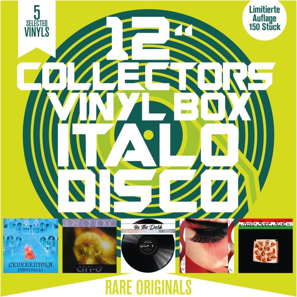 12" Collector s Vinyl Box: Italo Disco 5 LPs