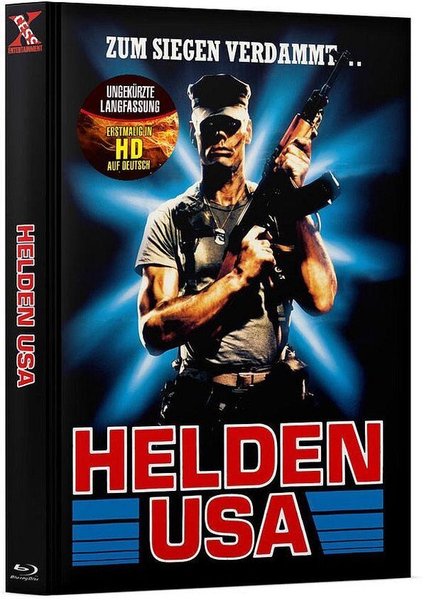 Helden USA (1987) Cover A, Édition Limitée, Mediabook, Blu-ray + DVD