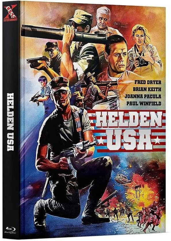 Helden USA (1987) Cover C, Édition Limitée, Mediabook, Blu-ray + DVD