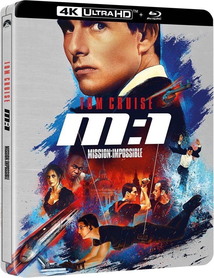M:I - Mission: Impossible (1996) Limited Edition, Steelbook, 4K Ultra HD + Blu-ray