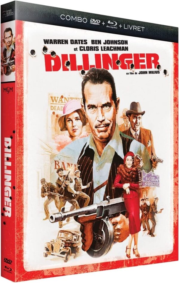 Dillinger (1973) Édition Limitée, Blu-ray + DVD + Livret