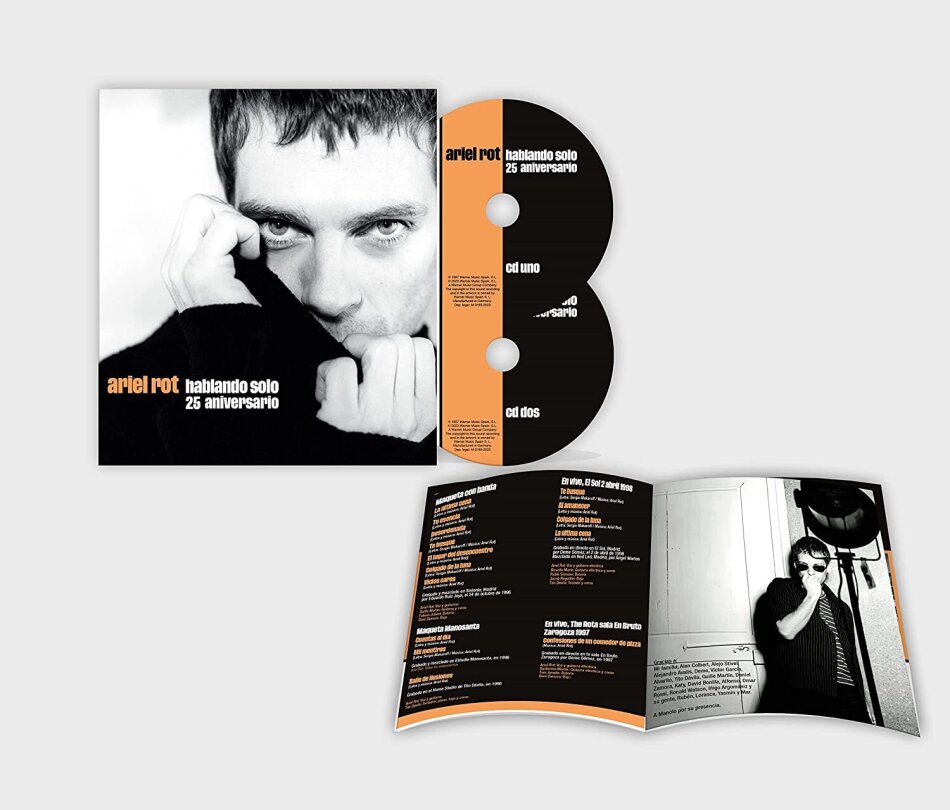 Ariel Rot - Hablando Solo 2023 Reissue, WEA Spain, 25th Anniversary Edition, 2 CDs