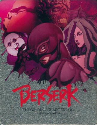 Berserk - The Golden Age Arc: Trilogy - Berserk - L'&Acirc;ge d'or: La trilogie cin&eacute;ma (MetalPak, &Eacute;dition Limit&eacute;e, 3 Blu-ray)