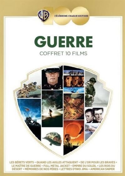 Guerre - Coffret 10 Films 100 ans Warner Bros., 10 DVDs