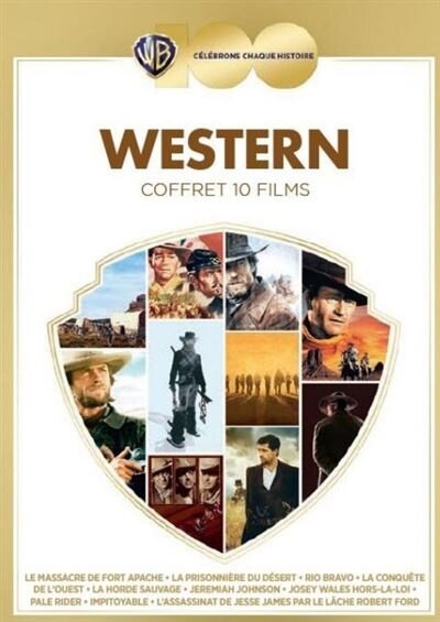 Western - Coffret 10 Films 100 ans Warner Bros., 10 DVD
