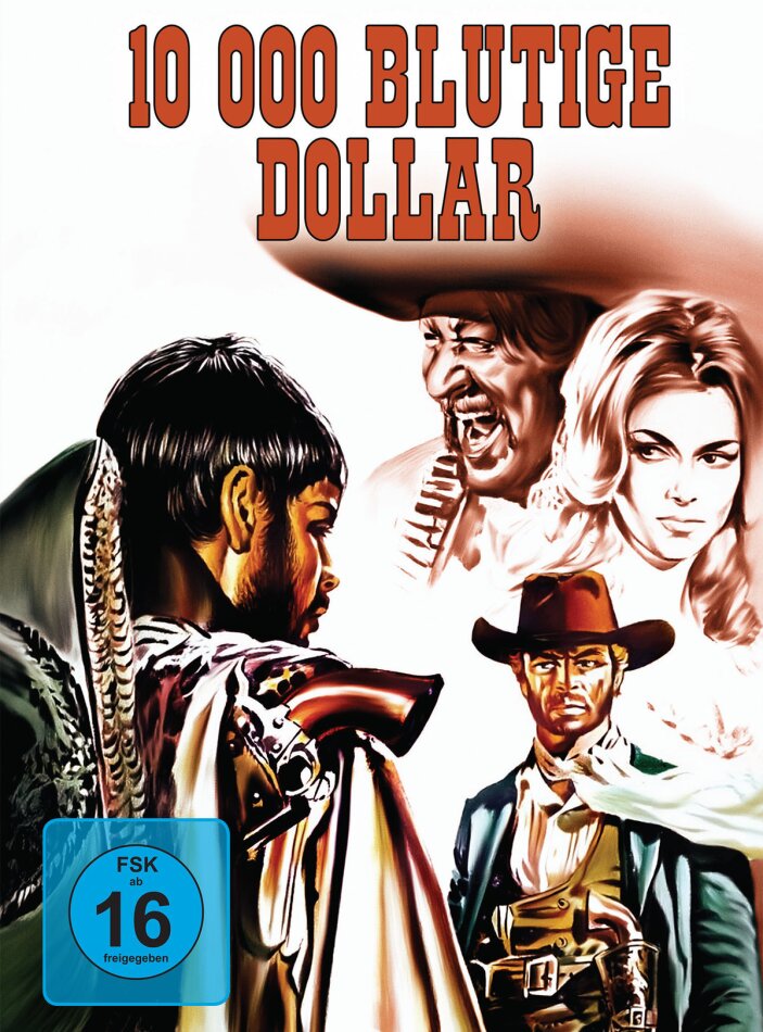 10000 blutige Dollar (1967) Cover C, Limited Edition, Mediabook, Blu-ray + DVD