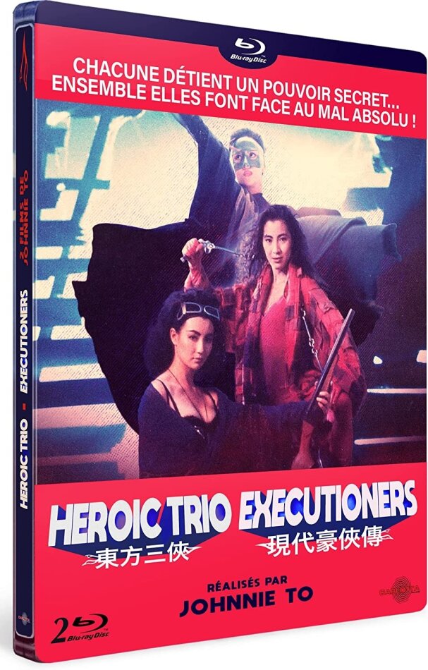 Heroic Trio / Executioners Édition Limitée, Steelbook, 2 Blu-ray
