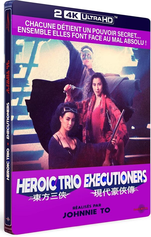 Heroic Trio / Executioners Édition Limitée, Steelbook, 2 4K Ultra HDs