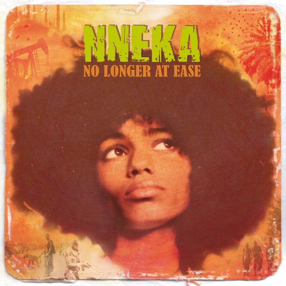 Nneka - No Longer At Ease 2023 Reissue, limited to 750 copies, Music On Vinyl, Flaming Colored Vinyl, 2 LP