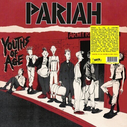 Pariah - Youths Of Age 2023 Reissue, Red Vinyl, LP