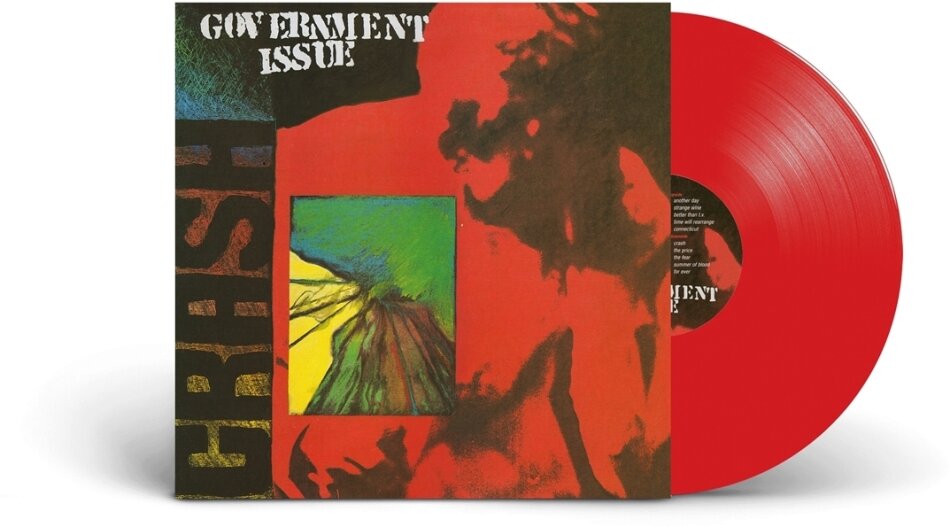Government Issue - Crash 2023 Reissue, Red Vinyl, LP
