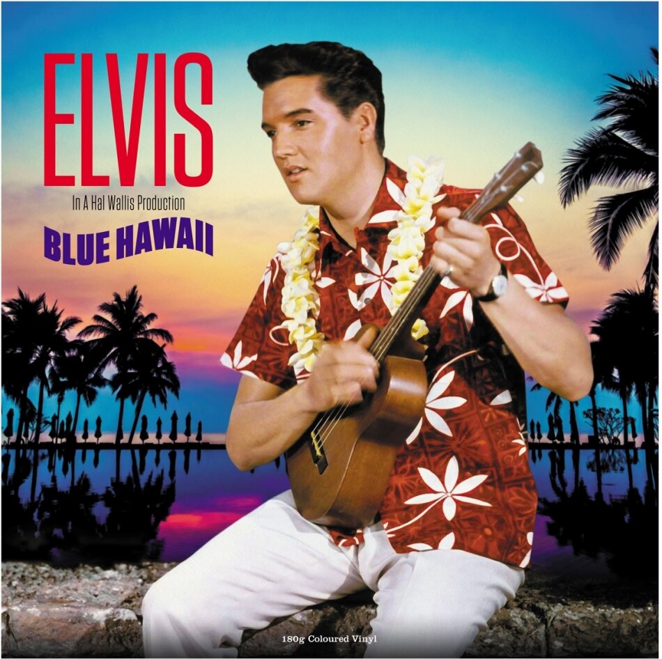 Elvis Presley - Blue Hawaii 2023 Reissue, Not Now Records, Electric Blue Vinyl, LP