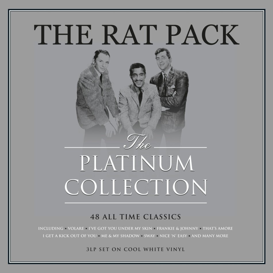 Rat Pack - Platinum Collection Not Now Records, White Vinyl, 3 LP