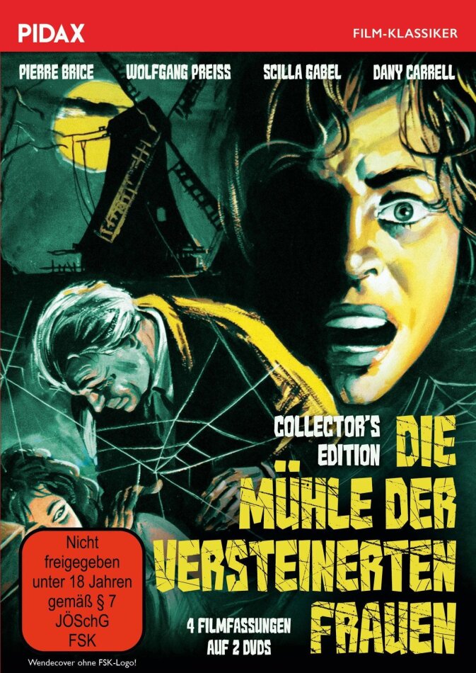 Die Mühle der versteinerten Frauen (1960) 4 Filmfassungen, Pidax Film-Klassiker, Collector's Edition, 2 DVD