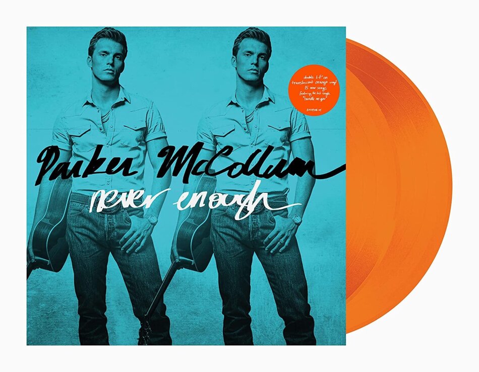 Parker McCollum - Never Enough Orange Vinyl, 2 LPs