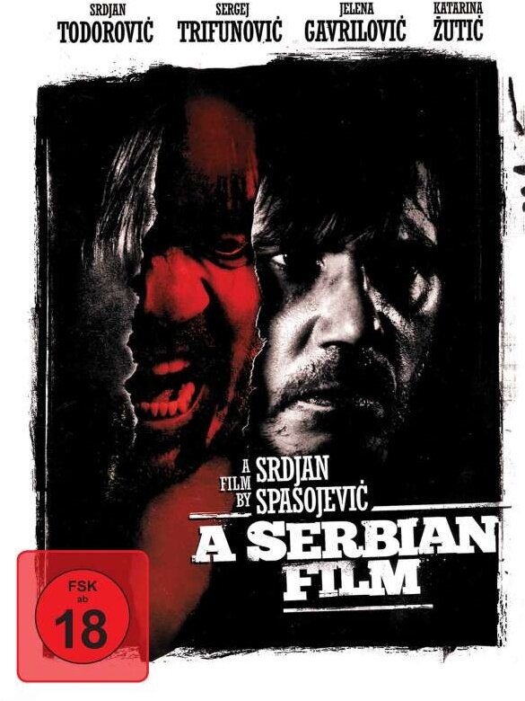 A Serbian Film (2010) Cover A, Edizione Limitata, Mediabook, Blu-ray + DVD + CD