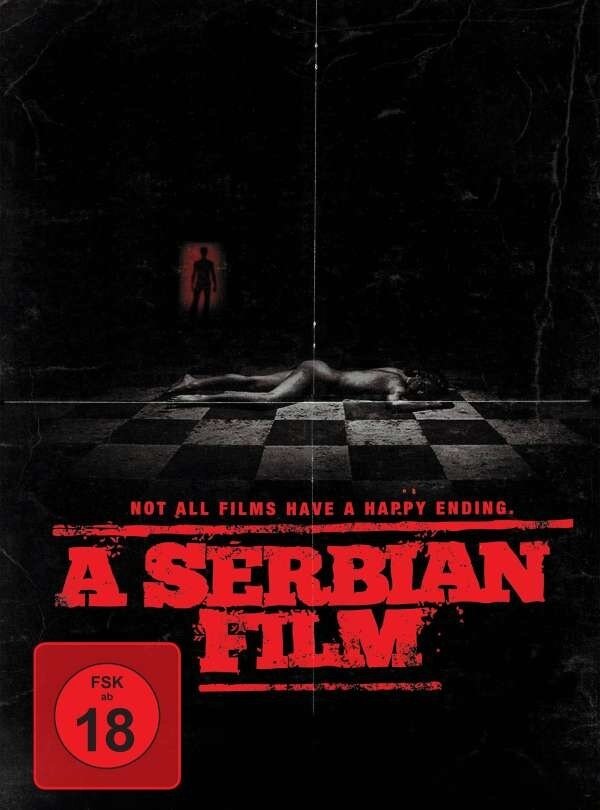 A Serbian Film (2010) Cover B, Edizione Limitata, Mediabook, Blu-ray + DVD + CD