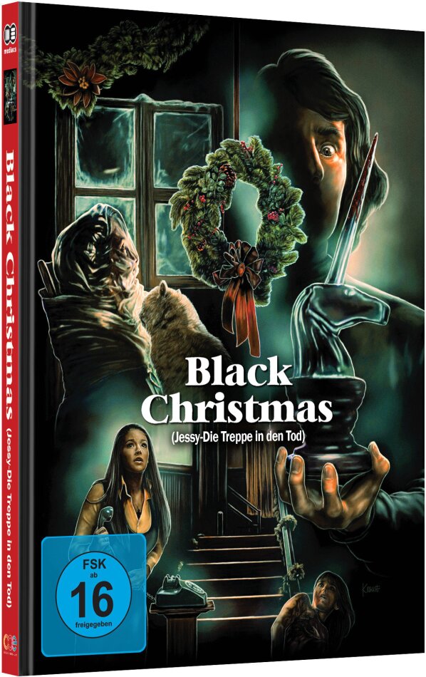 Black Christmas (1974) Cover A, Édition Limitée, Mediabook, 4K Ultra HD + Blu-ray + DVD
