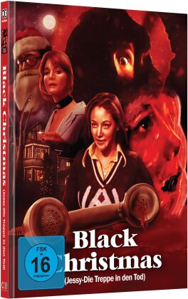 Black Christmas (1974) (Cover C, Limited Edition, Mediabook, 4K Ultra HD + Blu-ray + DVD)