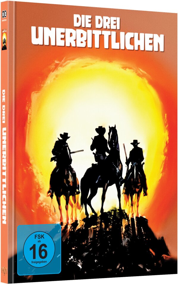 Die drei Unerbittlichen (1963) Cover A, Limited Edition, Mediabook, Blu-ray + DVD