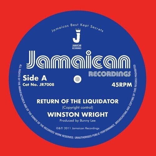 Winston Wright - 7-Return Of The Liquidator / Version 7" Single