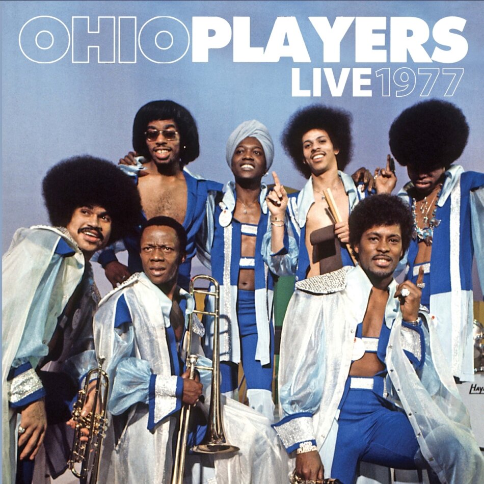 Ohio Players - Live 1977 2023 Reissue, Cleopatra, Blue Vinyl, 2 LPs