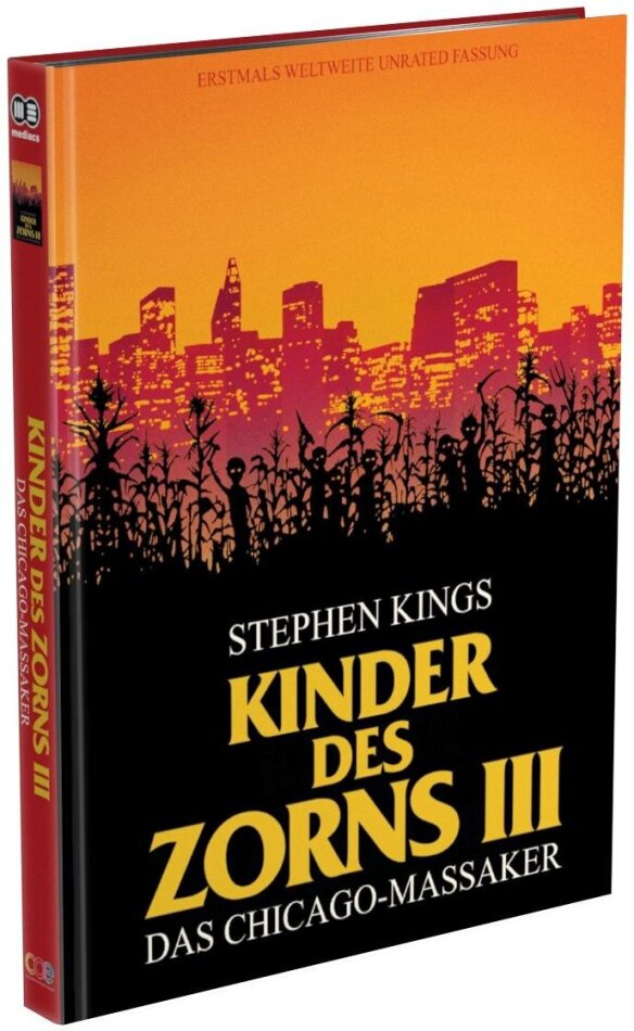 Kinder des Zorns 3 - Das Chicago-Massaker (1995) Cover C, Édition Limitée, Mediabook, Unrated, Blu-ray + DVD