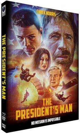 The President's Man (2000) Cover A, Limited Edition, Mediabook, Blu-ray + DVD