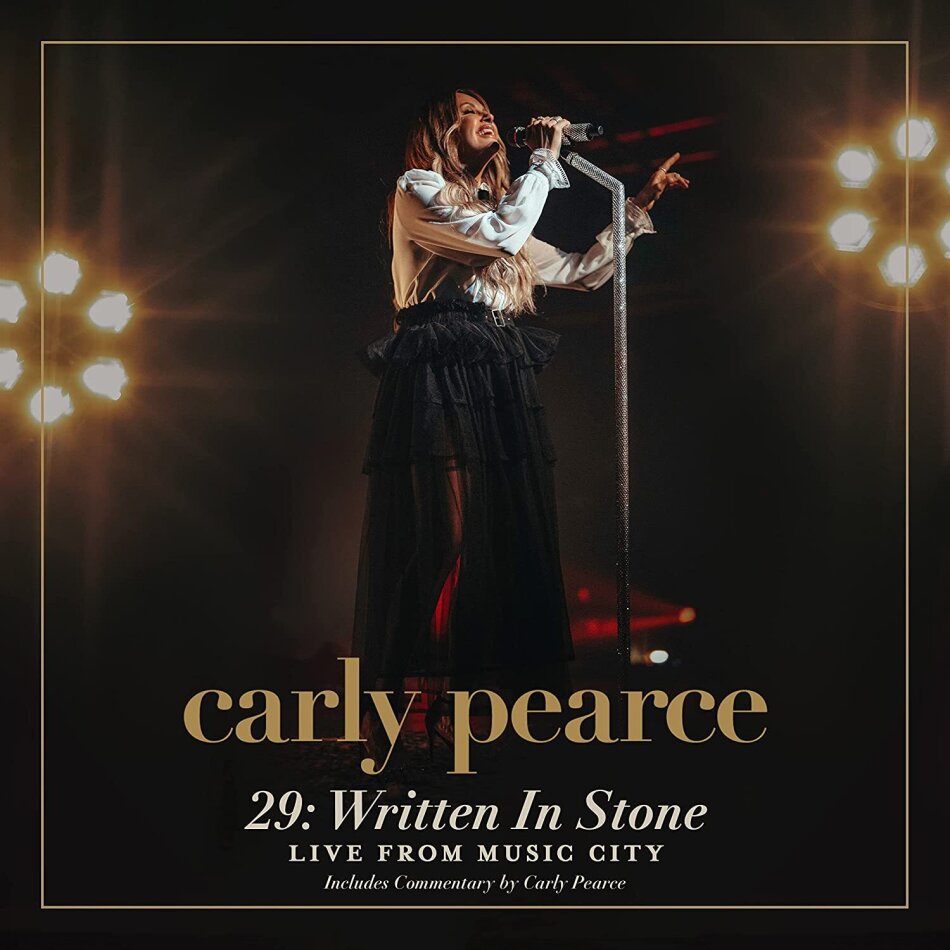 Carly Pearce - 29: Written In Stone (Live From Music City) 2023 Reissue, Gold Colored Vinyl, 2 LPs