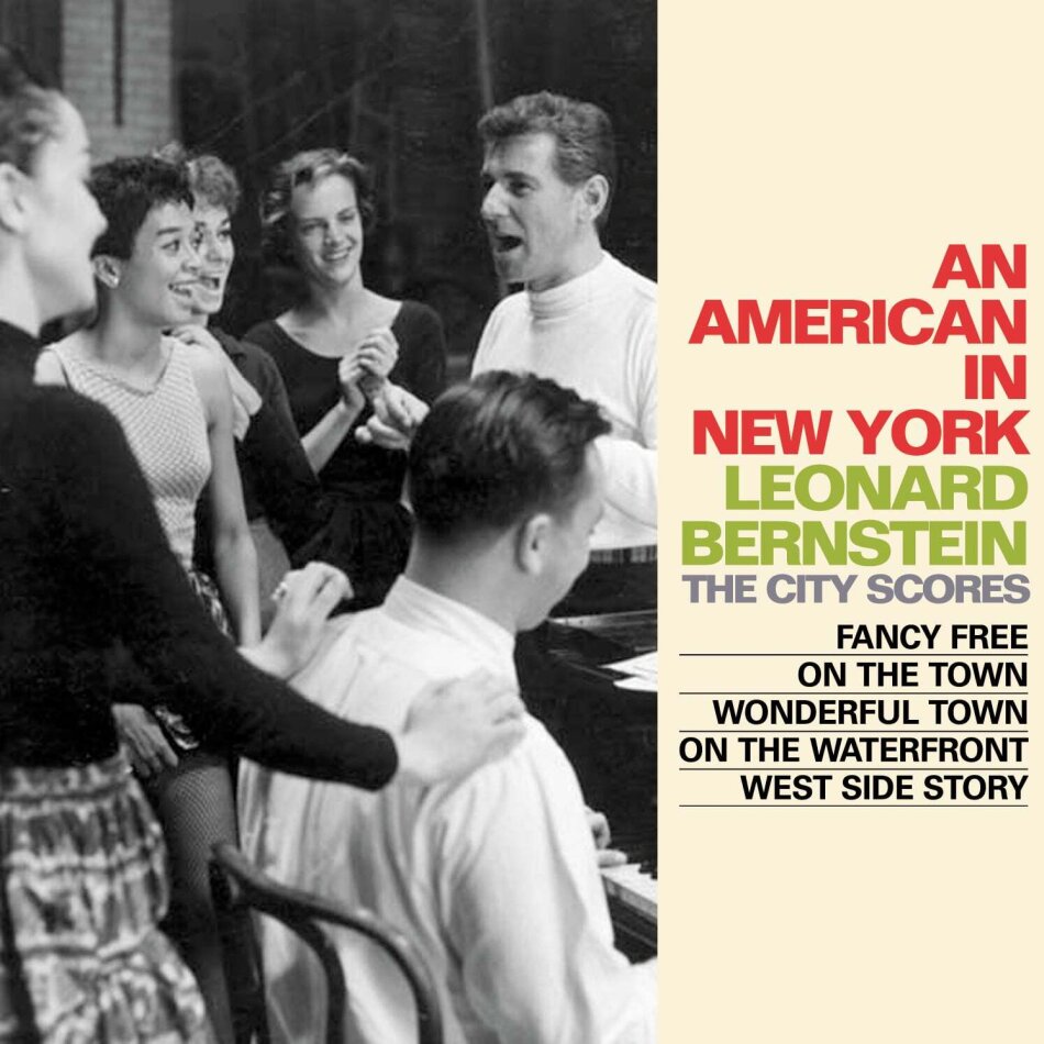 Leonard Bernstein (1918-1990) - An American In New York: The City Scores 4 CDs