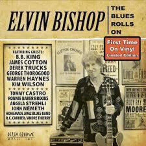 Elvin Bishop - Blues Rolls On 2023 Reissue, LP