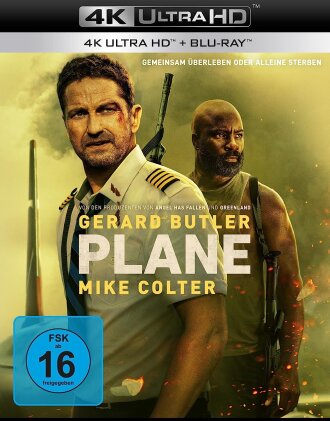 Plane (2023) (4K Ultra HD + Blu-ray)